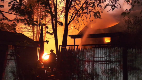 VIDEOS: Blaze damages three Ridgefield Park homes, firefighters suffer minor injuries