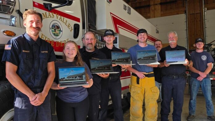 Camas Valley Volunteer Fire District receives national technology grant for 5 laptops