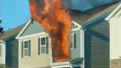 Crews respond to north Charlotte house fire started by candle, incense
