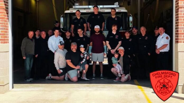 Injured Chelmsford firefighter returns home to continue recovery