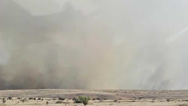 'Line Fire' burns 10,000 acres in Eastern New Mexico