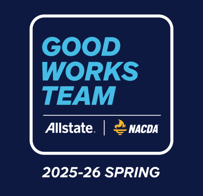University of Virginia coxswain and volunteer firefighter and EMT Shelby Bavin named captain of the Allstate NACDA Spring Good Works Team