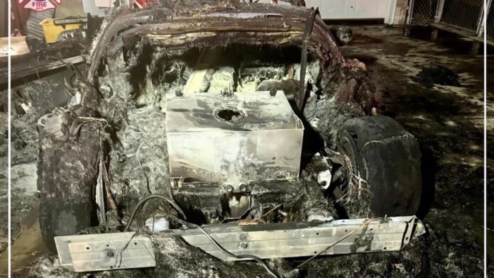 Vehicle fire causes $51,000 in damages to two cars, nearby structure in Hooper