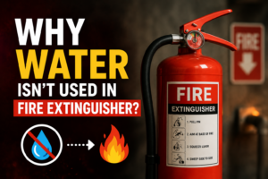 why water isn't used in fire extinguisher?