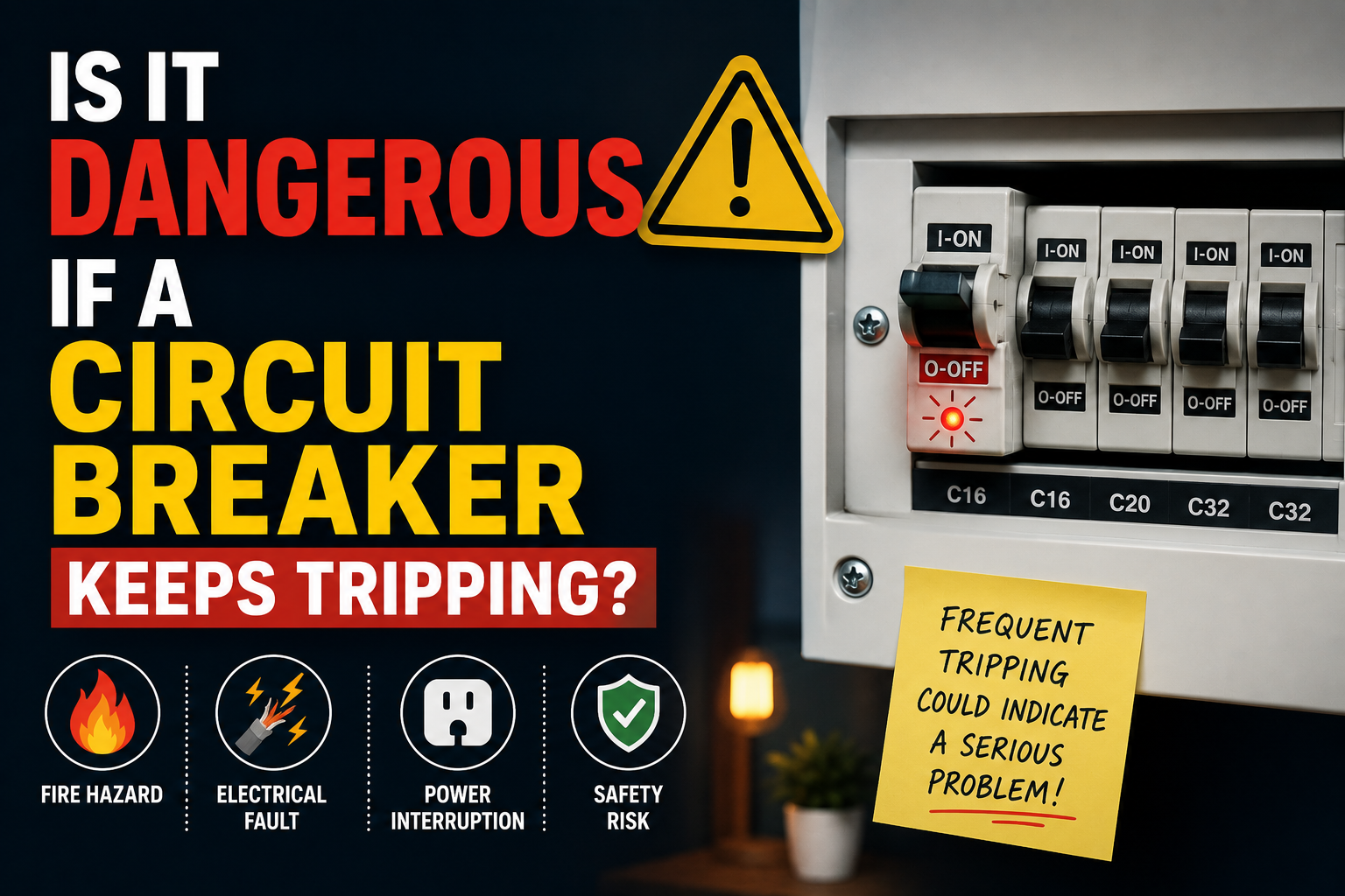 Is It Dangerous If a Circuit Breaker Keeps Tripping?