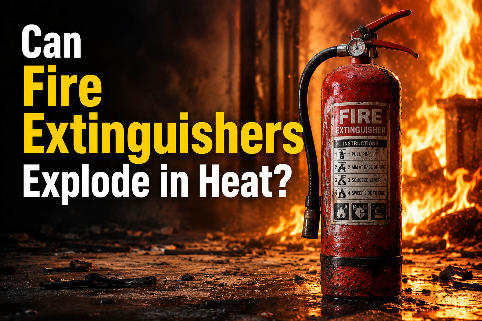 Can Fire Extinguishers Explode in Heat?