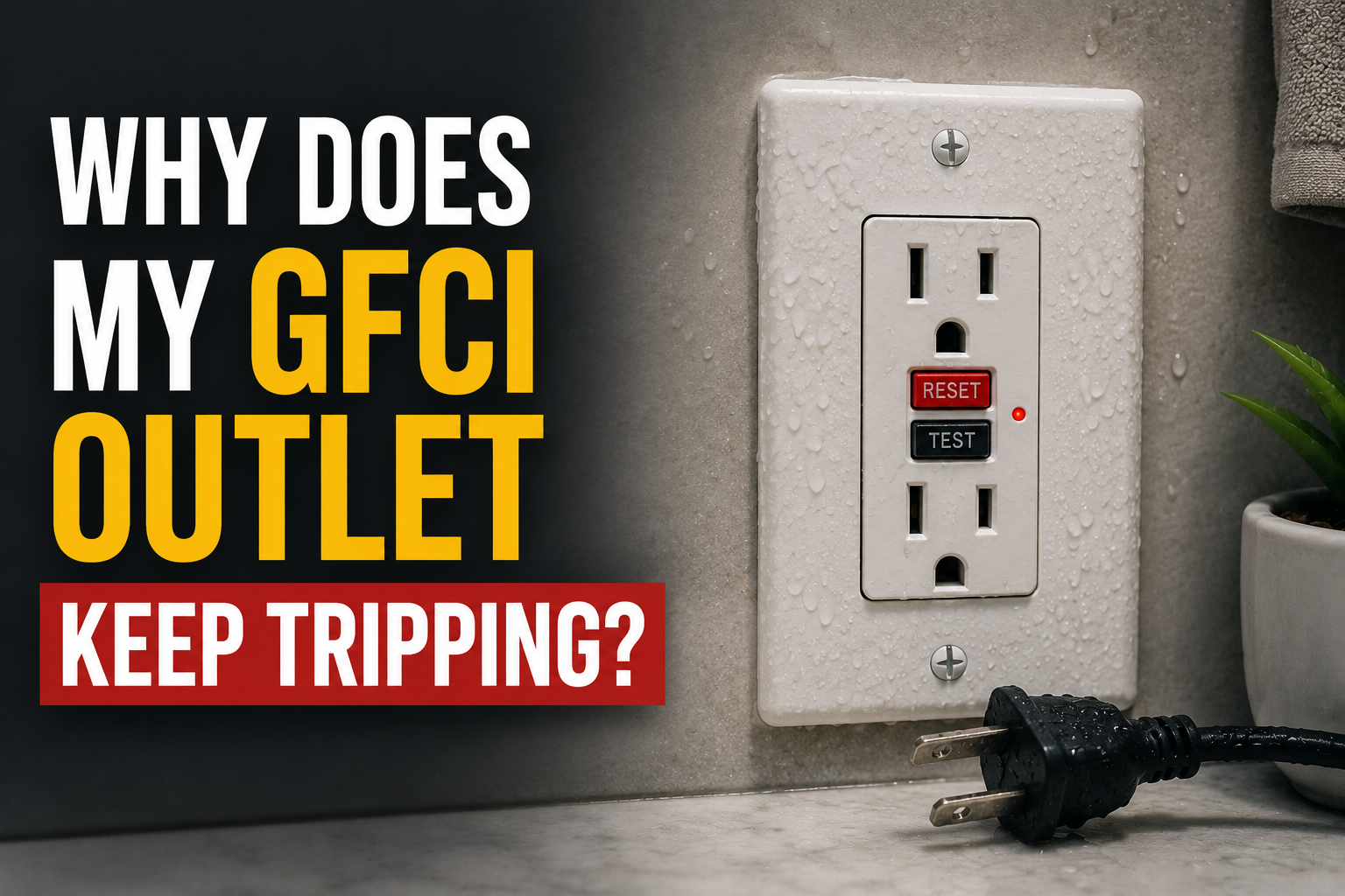 Why Does My GFCI Outlet Keep Tripping?